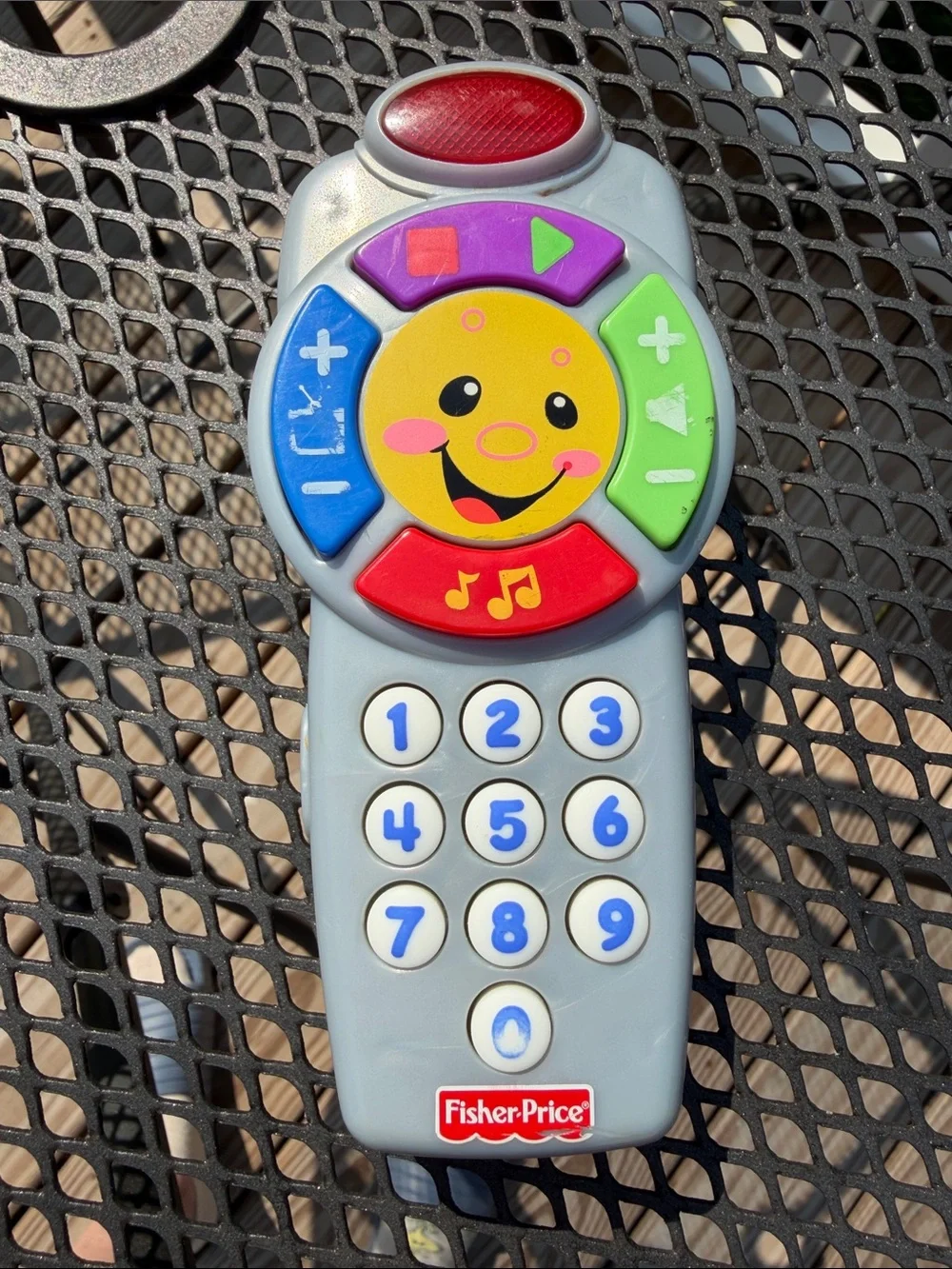 Fisher-Price White, Purple & Red Laugh & Learn Phone and Remote Toy Set